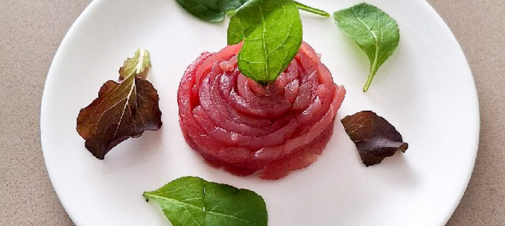 carpaccio de thon 